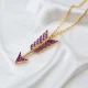 Turkish Ruby Arrow 925 Sterling Silver Pendant Turkish Ruby Arrow 925 Sterling Silver Pendant