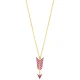 Turkish Ruby Arrow 925 Sterling Silver Pendant Turkish Ruby Arrow 925 Sterling Silver Pendant