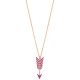 Turkish Ruby Arrow 925 Sterling Silver Pendant Turkish Ruby Arrow 925 Sterling Silver Pendant