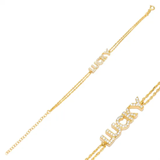 Handcrafted Lucky 925 Sterling Silver Bracelet