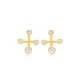 CZ Cross Constellation 925 Sterling Silver Earrings CZ Cross Constellation 925 Sterling Silver Earrings