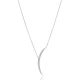 CZ Crescent Moon 925 Sterling Silver Pendant CZ Crescent Moon 925 Sterling Silver Pendant