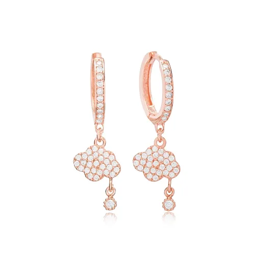 Cloud And Sun 925 Sterling Silver Earrings