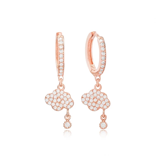 Cloud And Sun 925 Sterling Silver Earrings