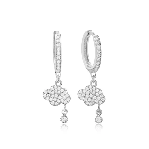 Cloud And Sun 925 Sterling Silver Earrings