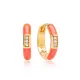 Fashionable Neon Pink Enamel Earrings Wholesale Turkish 925 Sterling Silver Jewelry Fashionable Neon Pink Enamel Earrings Wholesale Turkish 925 Sterling Silver Jewelry