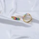 Colorful Neon Enamel 925 Sterling Silver Earrings