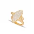 Handcrafted CZ Snake 925 Sterling Silver Ring