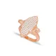 Handcrafted CZ Snake 925 Sterling Silver Ring