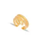 Snake Adjustable 925 Sterling Silver Ring