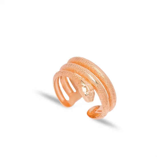 Snake Adjustable 925 Sterling Silver Ring