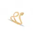 Snake Shaped Adjustable 925 Sterling Silver Ring