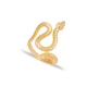Snake Shaped CZ Adjustable 925 Sterling Silver Ring Snake Shaped CZ Adjustable 925 Sterling Silver Ring
