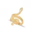 925 Sterling Silver Snake Adjustable Ring