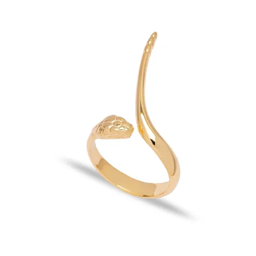 New Snake Adjustable 925 Sterling Silver Ring