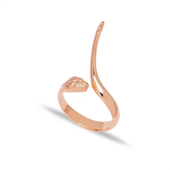 New Snake Adjustable 925 Sterling Silver Ring