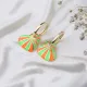 Heart Enameled 925 Sterling Silver Earrings Heart Enameled 925 Sterling Silver Earrings