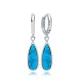 Drop Shape Gold Plated Turquoise Stone Design Turkish Wholesale 925 Sterling Silver Dangle Earrings Drop Shape Gold Plated Turquoise Stone Design Turkish Wholesale 925 Sterling Silver Dangle Earrings