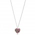 Mix Stone Heart Pendant In Turkish Wholesale 925 Sterling Silver