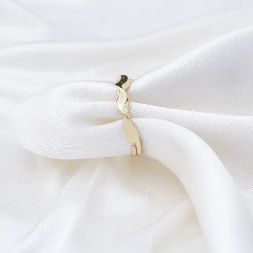 Wave Adjustable 925 Sterling Silver Ring