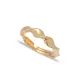 Wave Adjustable 925 Sterling Silver Ring
