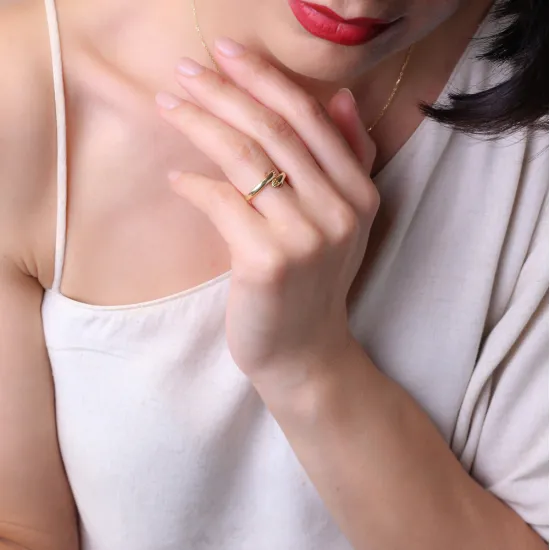 Hand Adjustable 925 Sterling Silver Ring