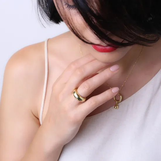 Wide Smooth Adjustable Band 925 Sterling Silver Ring