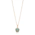 EDR-Turquoise No Black Ink 925 Sterling Silver Pendant