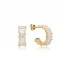 Baguette 925 Sterling Silver Earrings Wholesale