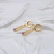 February Amethyst 12mm Dangle Sterling Silver Earrings February Amethyst 12mm Dangle Sterling Silver Earrings