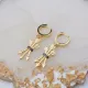 Arrow Black CZ Dangle 925 Sterling Silver Earrings Arrow Black CZ Dangle 925 Sterling Silver Earrings