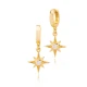 Turkish North Star Dangle 925 Sterling Silver Earrings