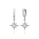 Turkish North Star Dangle 925 Sterling Silver Earrings
