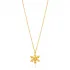 Chic Flower 925 Sterling Silver Necklace