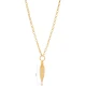 Cable Chain Spear 925 Sterling Silver Necklace Cable Chain Spear 925 Sterling Silver Necklace