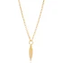 Cable Chain Spear 925 Sterling Silver Necklace