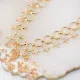 Fancy Multi Star Shaker 925 Sterling Silver Anklet
