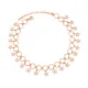 Fancy Multi Star Shaker 925 Sterling Silver Anklet
