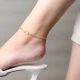 Link And Cable Chain 925 Sterling Silver Anklet - Sade 925 Silver Jewelry