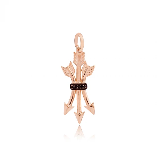 Triangular Arrow 925 Sterling Silver Necklace | 925 Sterling Silver Wholesale | Sade Silver Triangular Arrow 925 Sterling Silver Necklace - Sade 925 Silver Jewelry