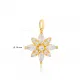 Flower Zirconia and Citrine Stone Detailed Handmade 925 Sterling Silver Wholesale Turkish Charm Jewelry Flower Zirconia and Citrine Stone Detailed Handmade 925 Sterling Silver Wholesale Turkish Charm Jewelry