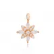 Flower Zirconia and Citrine Stone Detailed Handmade 925 Sterling Silver Wholesale Turkish Charm Jewelry Flower Zirconia and Citrine Stone Detailed Handmade 925 Sterling Silver Wholesale Turkish Charm Jewelry