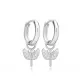 Sword Angel Shape Dangle 925 Sterling Silver Earrings Sword Angel Shape Dangle 925 Sterling Silver Earrings