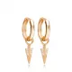 Arrow Shape Dangle 925 Sterling Silver Earrings Arrow Shape Dangle 925 Sterling Silver Earrings
