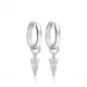 Arrow Shape Dangle 925 Sterling Silver Earrings Arrow Shape Dangle 925 Sterling Silver Earrings