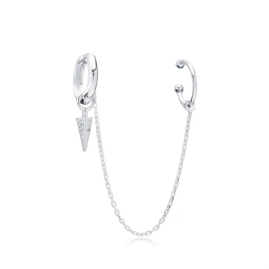 Arrow Zirconia Charm Turkish Wholesale 925 Sterling Silver Cartilage And Hoop Earrings Jewelry Arrow Zirconia Charm Turkish Wholesale 925 Sterling Silver Cartilage And Hoop Earrings Jewelry