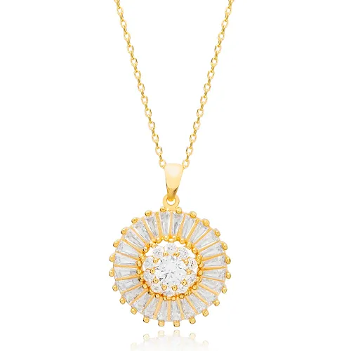 42 5 Cm Round 4672 925 Sterling Silver Pendant