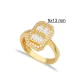 Brilliant Rectangle Cluster For Woman 925 Silver Ring Brilliant Rectangle Cluster For Woman 925 Silver Ring