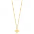 White Evil Eye 925 Sterling Silver Necklace