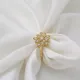 Flower CZ 7 Size Cluster 925 Sterling Silver Ring